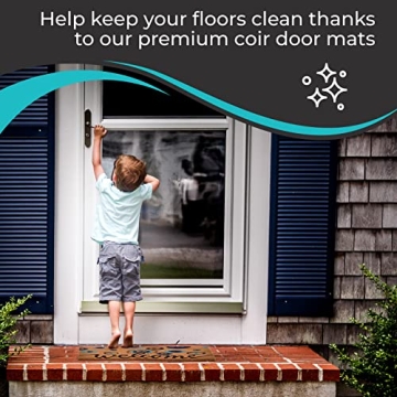 Walbrook Evil Eye Doormat for Unique Home Decor