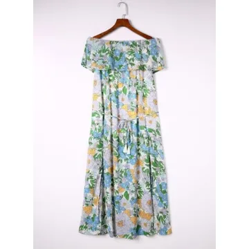Dokotoo Strapless Maxi Dress for Summer Style and Comfort