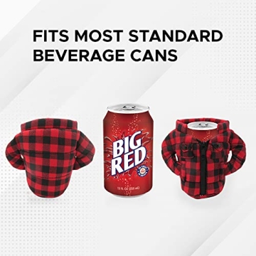 Gadgetime Can Cooler Vest - Insulated Beverage Holder