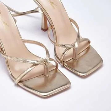 Elisabet Tang Stylish Strappy Heeled Sandals for Women