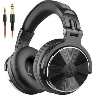Over Ear Headphones with 50mm Drivers - OneOdio