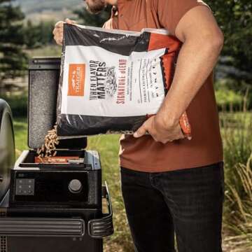 Traeger Grills 100% All-Natural Wood Pellets for Smoking