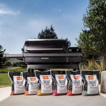 Traeger Grills 100% All-Natural Wood Pellets for Smoking