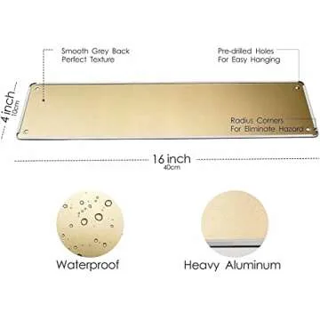 eedee Island Time Ave Funny Novelty Metal Tin Sign Retro Wall Decor for Home Gate Garden Bars Restau...