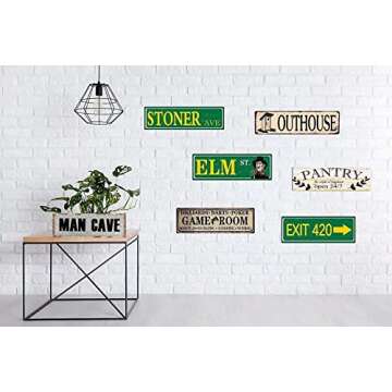 eedee Island Time Ave Funny Novelty Metal Tin Sign Retro Wall Decor for Home Gate Garden Bars Restaurants Cafes Office Store Pubs Club Vintage Sign Gift 4" x 16"