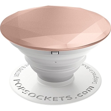 Stylish PopSocket Diamond Rose Gold Grip & Stand