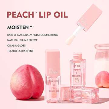 Pudaier Lip Care Kit for Shiny Moisturizing Lips