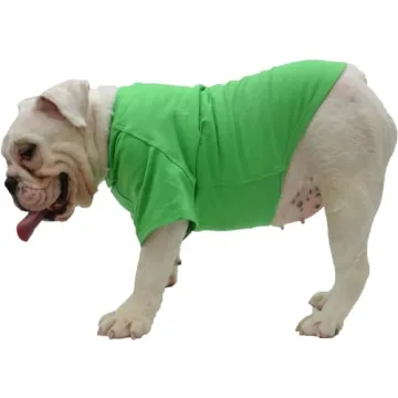 Lovelonglong Cotton Dog T-Shirt for Pugs and Bulldogs