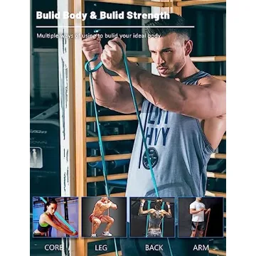 Elite ROSAPOAR Resistance Bands for Every Fitness Level