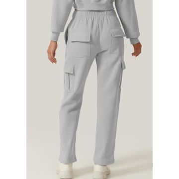 QINSEN Women's Thick Fleece Sweatpants for Winter