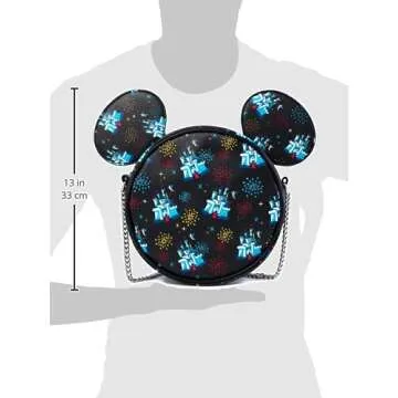 Loungefly: Disney 65th - Mickey Canteen Crossboy Bag