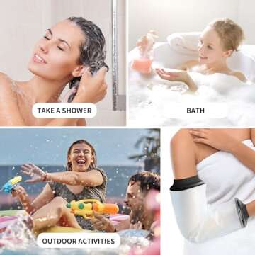 Waterproof PICC Line Shower Cover for Comfortable Bathing