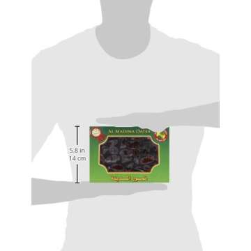 Al Madinah Premium Quality Dates 2lb - Organic No Preservatives