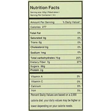 Al Madinah Premium Quality Dates 2lb - Organic No Preservatives