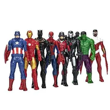 Marvel Avengers Ultimate Protectors Pack, 6-Inch-Scale, 8 Action Figures with Accessories, Super Hero Toys, Toys for Boys and Girls Ages 4 and Up