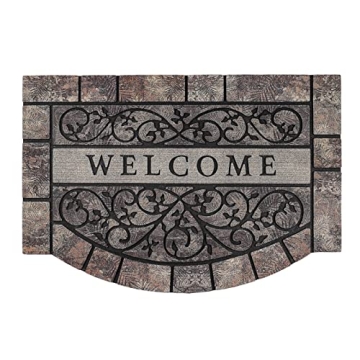 MTOUOCK Thick Welcome Mats Outdoor - Durable Heavy Duty No Slip Design