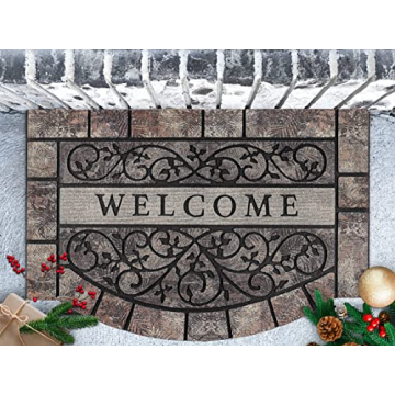 Durable MTOUOCK Welcome Mat Outdoor 24 x 36 Inch
