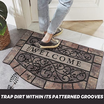 Durable MTOUOCK Welcome Mat Outdoor 24 x 36 Inch