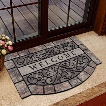 Durable MTOUOCK Welcome Mat Outdoor 24 x 36 Inch
