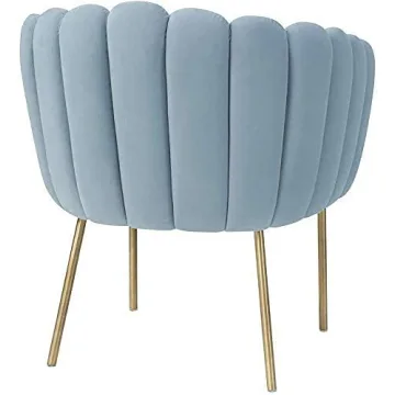 MEXIYA Doloris Modern Velvet Upholstered Side Chair