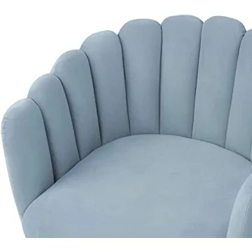 MEXIYA Doloris Modern Velvet Upholstered Side Chair