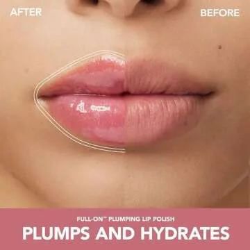 BUXOM Mini Full-On Plumping Lip Polish, Dolly for Luscious Lips