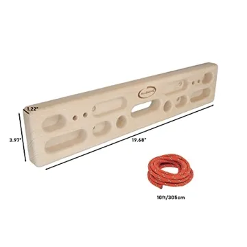 Rockwork Hangboard Portable Mountable Grip Strength Trainer