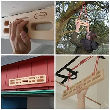 Rockwork Hangboard Portable Mountable Grip Strength Trainer