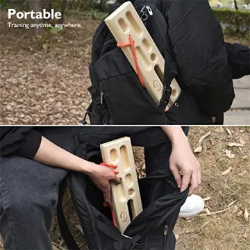 Rockwork Hangboard Portable Mountable Grip Strength Trainer