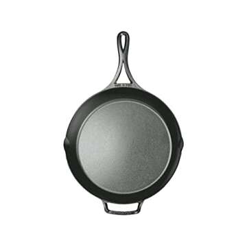 Lodge Cast Iron Blacklock Skillet, Triple Seasoned - 12 in