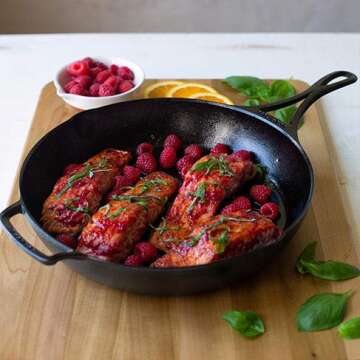 Lodge Cast Iron Blacklock Skillet, Triple Seasoned - 12 in