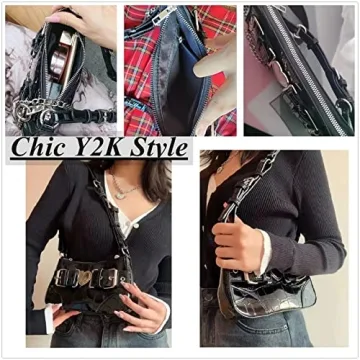FONETTOS Y2K Punk Shoulder Bag for Fashion Lovers