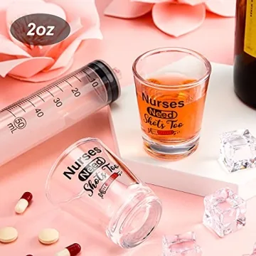 Patelai Funny Nurse Shot Glass Gift for Nurses