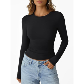 Trendy Queen Women's Long Sleeve T-Shirts: Chic Comfort for Fall