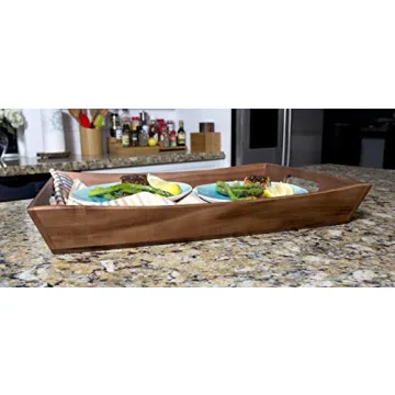 Lipper International Acacia Serving Tray for All Occasions