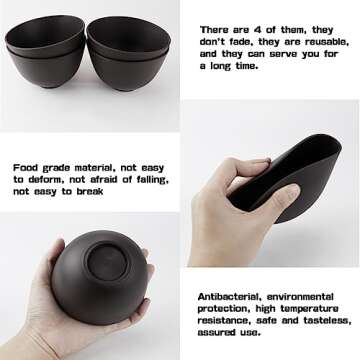 4 Inch Silicone Facial Mask Mixing Bowl for Skincare