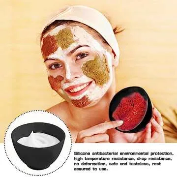 4 Inch Silicone Facial Mask Mixing Bowl for Skincare