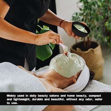 4 Inch Silicone Facial Mask Mixing Bowl for Skincare