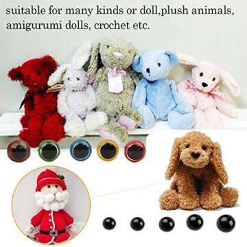 796pcs Safety Eyes Kit for Crafting Dolls and Toys