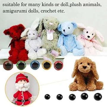796pcs Safety Eyes Kit for Crafting Dolls and Toys