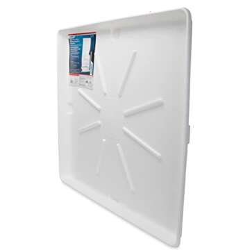 Camco Washing Machine Drain Pan - Protects Floors & Durable