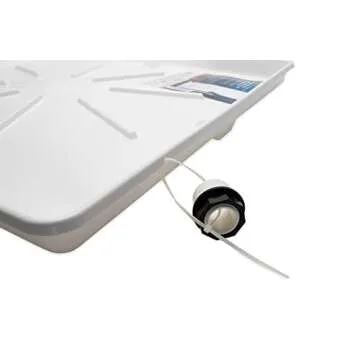 Camco Washing Machine Drain Pan - Protects Floors & Durable