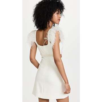 LIKELY Mini Taliah Dress - Elegant White Dress for Events