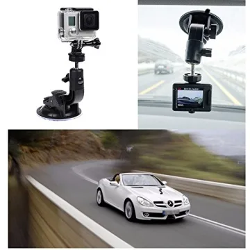 ASOCEA Action Camera Mount - Strong Suction for All Cameras