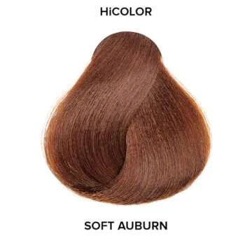 L'Oréal HiColor Permanent Hair Color for Dark Hair | Vibrant Soft Auburn | One-Step Color Lift