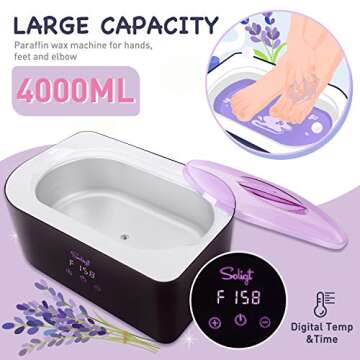 Large 4000ml Paraffin Wax Machine for Hands and Feet