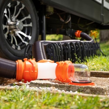 Camco RhinoFlex Clear Elbow with 4-in-1 Adapter