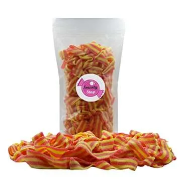 Smarty Stop Sour Candy Belts - Strawberry Banana Chewy Treats