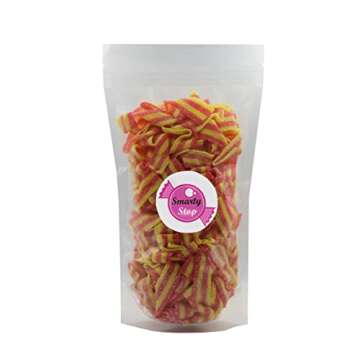 Smarty Stop Sour Candy Belts - Strawberry Banana Chewy Treats