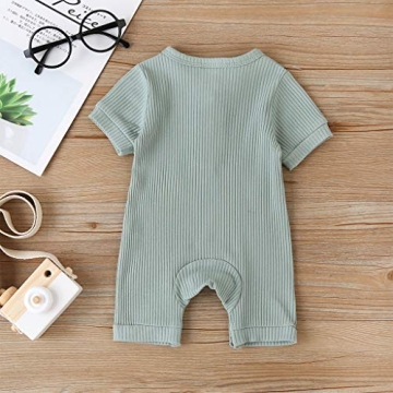 Kuriozud Infant Romper for Boys and Girls - Soft Comfort